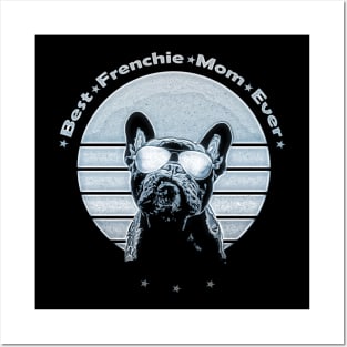 French bulldog, Frenchie 5 Posters and Art
